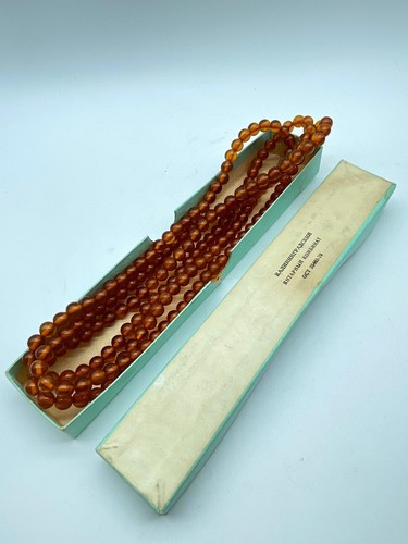 Collana vintage ambra naturale - vintage,