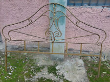 Testiera Letto matrimoniale in ferro battuto a mano da appendere  cm 180