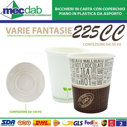 Bicchieri carta coperchio - bicchieri,