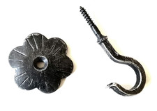 Ganci in Ferro Battuto - Coppia Ganci 3614 - Gancio Multifuzione