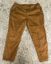 Mountain Hardwear Kentro Pants OL7747 Womens Size 14 36x28 Goldenrod Brown