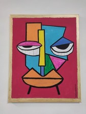 QUADRO MODERNO VOLTO ASTRATTO