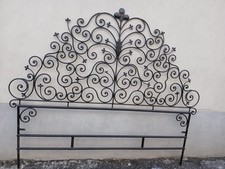 TESTATA LETTO FERRO A RICCIOLI