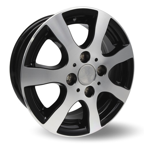 Ruota lega tr3 argento nero - ruota,