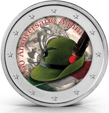 2 EURO - ALPINI COLORATO -