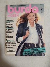 Burda 1988/2 rivista cucito con cartamodelli: Miss B, allegre idee bambini