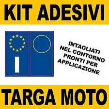 KIT  ADESIVI ADESIVO PER TARGA
