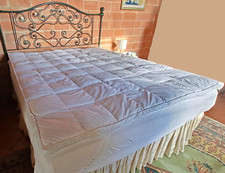 ® Topper Letto Matrimoniale Double Soft 160X190Cm - Alto 7Cm, in Piuma Naturale;
