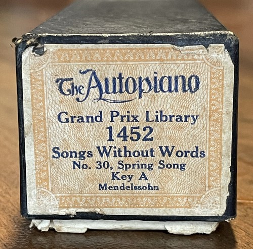 Vintage lettore autopianoforte - lettore,