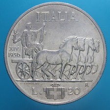 VITTORIO EMANUELE III 20 LIRE