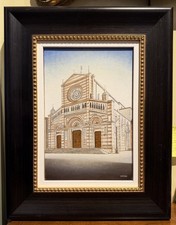 Dipinto olio tela - olio, su