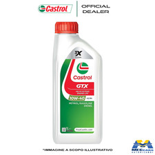 1 LITRO CASTROL GTX 10W40 OLIO MOTORE SINTETICO BENZINA DIESEL A3 B4 FIAT RN VW