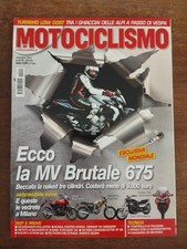2011 09 MOTOCICLISMO SETTEMBRE 2011 ANNO 98  N.09 MV BRUTALE 675 HONDA MID