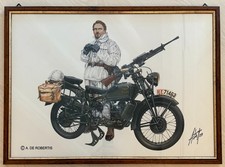 Moto Guzzi Alce - Alpini in