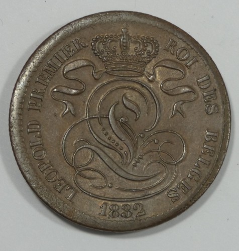 Moneta rame centesimi 1832 - rame, 10