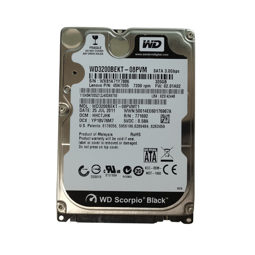 Western digital wd3200bekt - wd3200bekt, 320