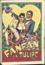Fanfan la Tulipe  - Calendarietto da Barbiere 1954 -  Mignani Bologna