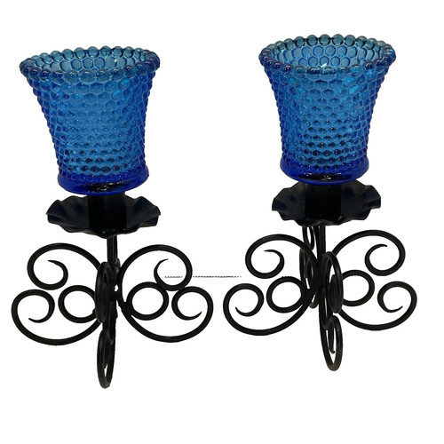 Applique tavolo blu - da, cobalto