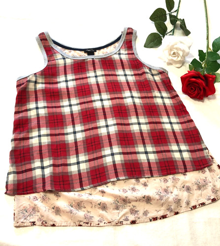 Canotta rue21 quadri davanti - a,
