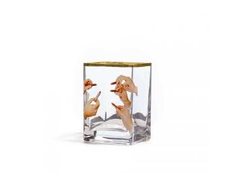 Seletti vaso vetro - seletti, "lipsticks"
