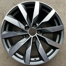 1 CERCHIO IN LEGA ORIGINALE 18" AUDI A4 8W 8W0601025FJ 8x18 ET40 RUOTA LIBERA