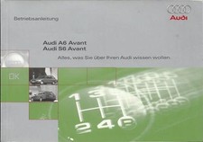 Audi avant manuale - a6, s6
