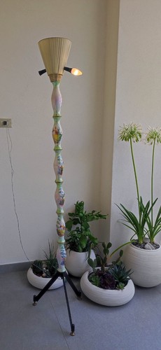 Lampada piantana antica