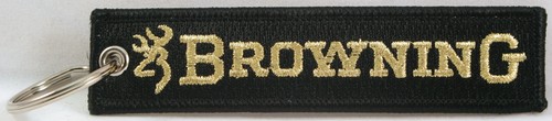 Portachiavi ricamato browning - portachiavi,