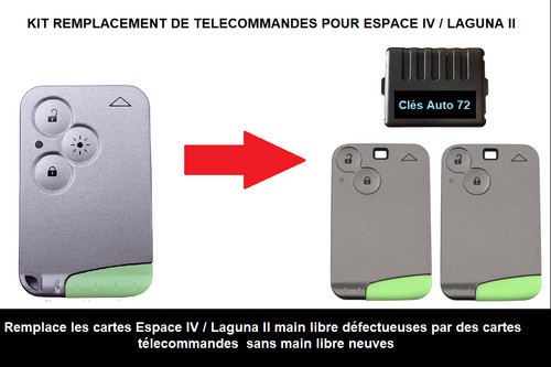 Solution remplacement carte - de,
