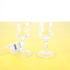 coppia di bicchieri vintage da liquore