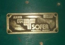 Targa locomotiva - fs,