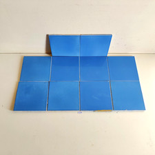 Set piastrelle retro blu - set,