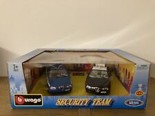 BURAGO GIFT SET 1:24 SECURITY TEAM - 2 ALFA 156 POLIZIA-CARABINIERI - RARISSIMO