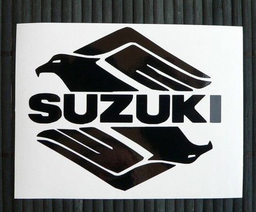 Adesivo logo suzuki moto - adesivo,