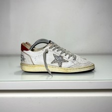 Golden Goose Ballstar Bianche e rosse 37