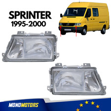 KIT FARI SINISTRO DESTRO PER MERCEDES SPRINTER 1995-2000 MANUALI SENZA NEBBIA