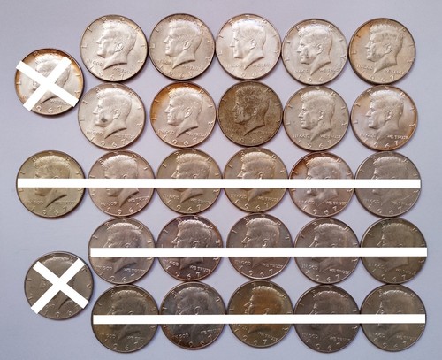 Mezzo dollaro 1967 kennedy - mezzo,