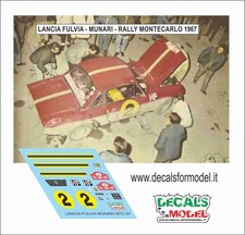 DECALS 1:24 LANCIA FULVIA HF