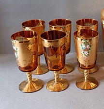 6 BICCHIERI CRISTALLO. SET.