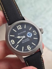 GLYCINE INCURSORE BRIGATA FOLGORE MANUAL WINDING BASED UNITAS SWISS NO AUTOMATIC