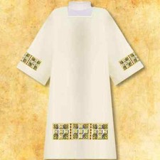 Dalmatica ricamata "Roma Gold"