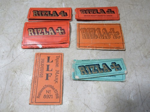 Vintage rizla with blue - 6,