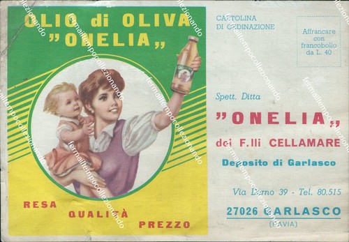 Bq505 cartolina pubblicitaria - cartolina,
