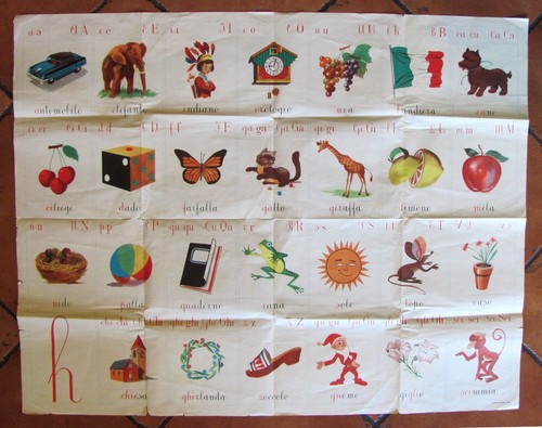 Grande manifesto scolastico - manifesto,