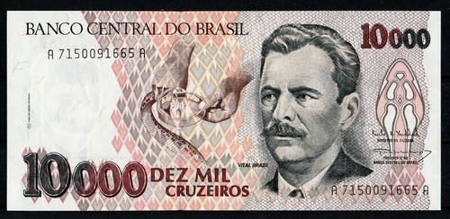 Brasile banconota fresca di - banconota,