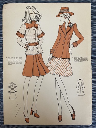Fashion paper page - fashion, print