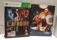 L.A. NOIR EDIZIONE COMPLETA XBOX 360 - PAL - ITALIANO - COMPLETO 4 DISCHI
