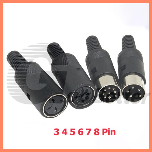 Connettore din 5 - |, 3,4,5,6,7,8