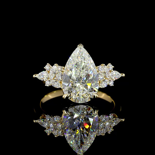 Anello fidanzamento oro - anello,