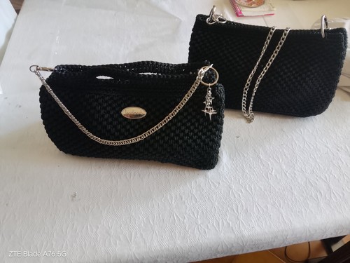Borsa hand made uncinetto - borsa,
